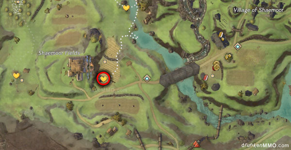 Location of karma vendor Farmer Diah