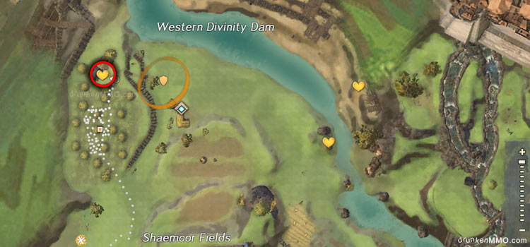 Location of karma vendor Farmer Eda