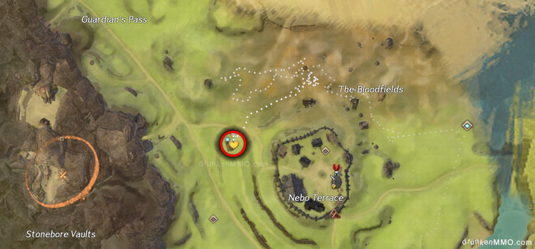 Location of karma vendor Field Medic Leius